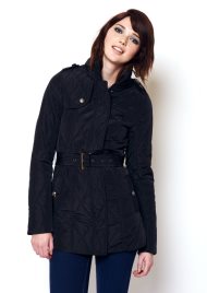 padded jacket black