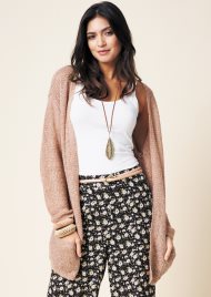 super soft pocket knit rose