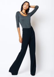 boot leg trouser 36L black