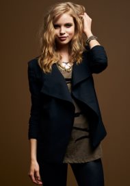open jacket black
