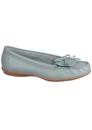 Hush Puppies Ceil Mocc leather soft blue