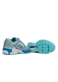 New Balance running trainer silver/blue