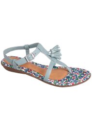 Hush Puppies Jeri Nishi tassle T post soft blue