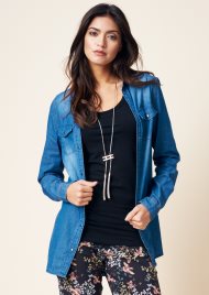 denim shirt blue
