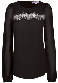 lace band top black