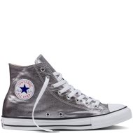 Chuck Taylor All Star Hi  Metallic Gun Metal