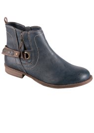 bridle ankle boot midnight