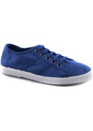 canvas lace up indigo