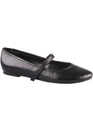 velcro pump black