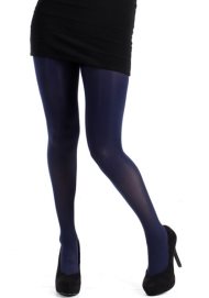 50 denier opaque tall tights navy