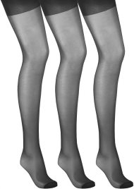 Extra extra tall tights 3 pack barely black