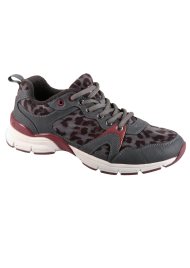 animal print trainer grey