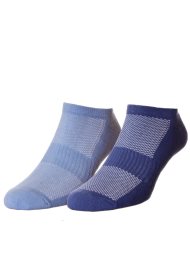 trainer liner sock blue