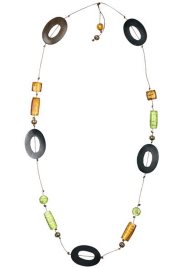 hula hoop necklace lime