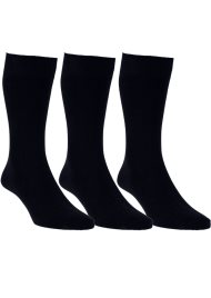 3 pack socks black