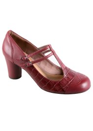 Hush Puppies Kennedy Anya wine croc